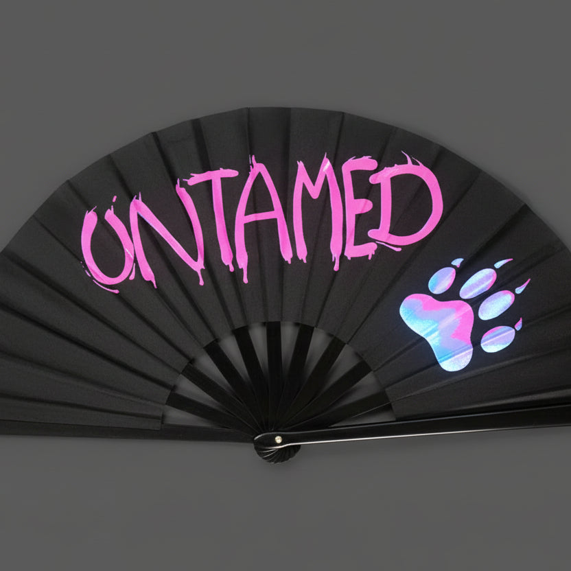 Untamed UV Custom Rave Fan