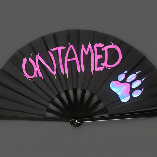 Untamed UV Custom Rave Fan
