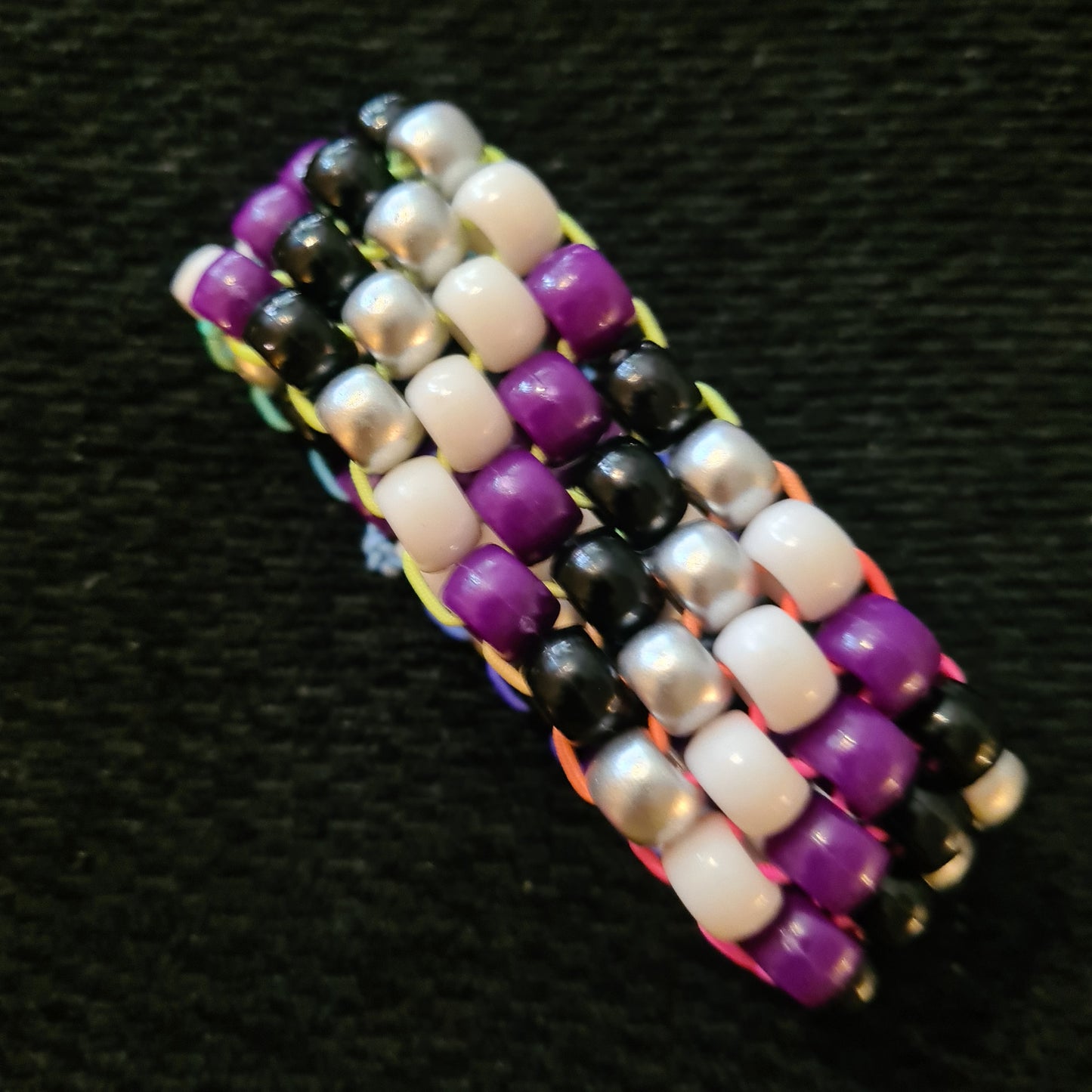 LGBTQ+ Pride Flag Kandi Bracelets - Handmade Festival Bracelets