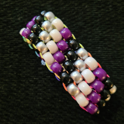 LGBTQ+ Pride Flag Kandi Bracelets - Handmade Festival Bracelets