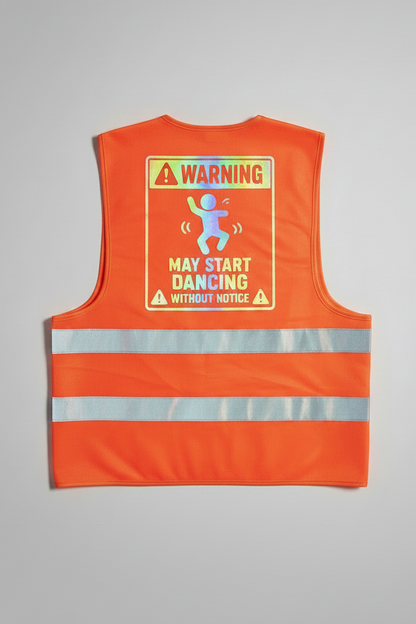 Warning May Dance Hi Vis Jacket