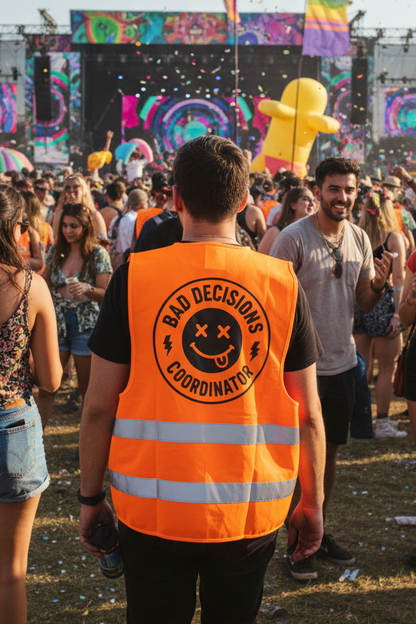 Bad Decisions Coordinator Hi Vis Jacket