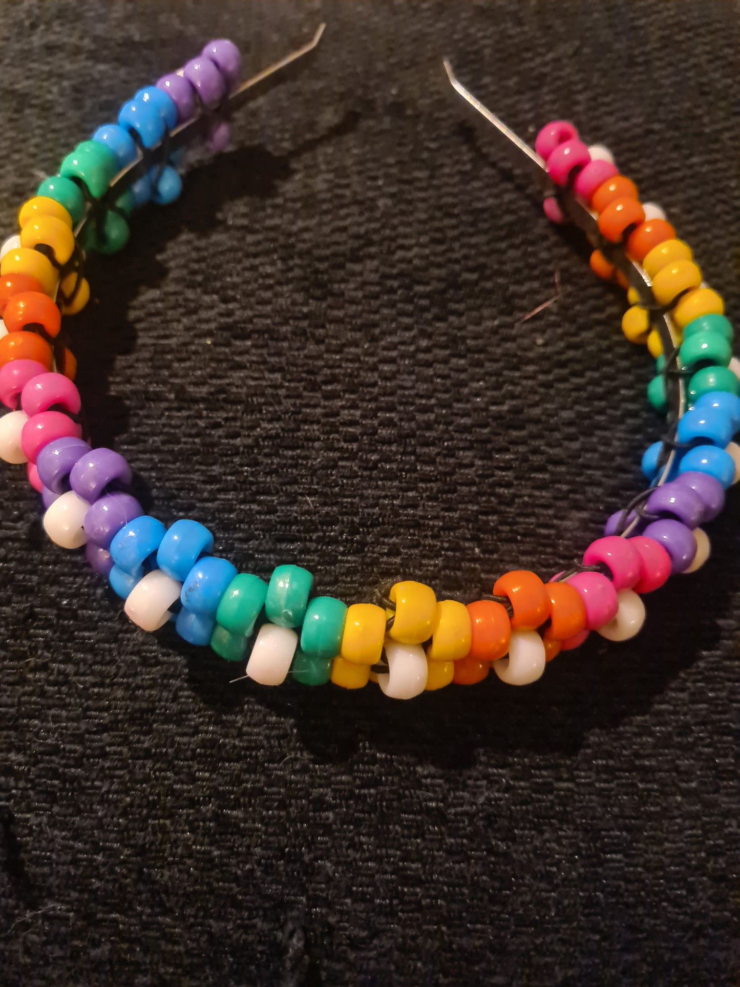 Kandi Flower Headband - Handmade Festival Rave Hair Accessory