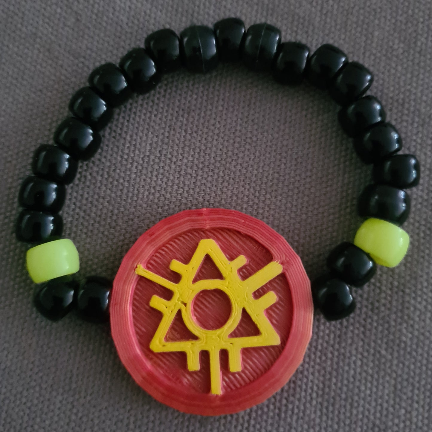 Boomtown Festival UV Reactive Kandi Bracelets