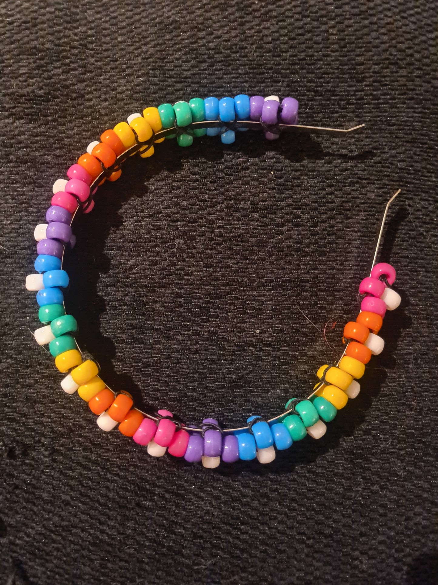 Kandi Flower Headband - Handmade Festival Rave Hair Accessory