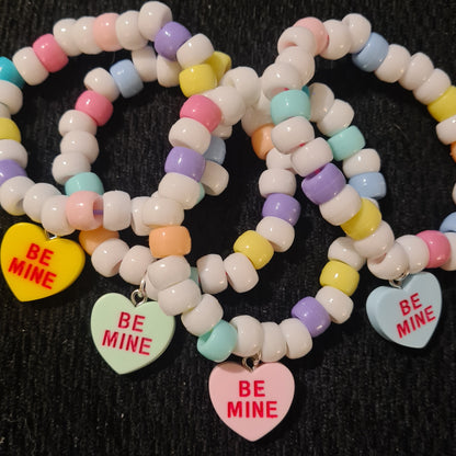 Love Heart Kandi Bracelets