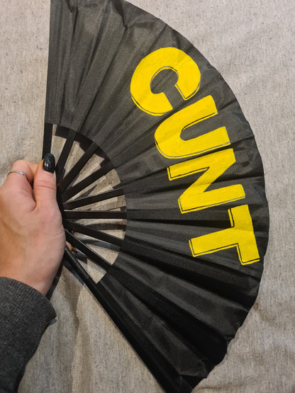 CUNT - 3D Effect UV Rave Fan