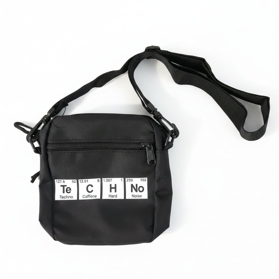 TECHNO Festival Crossbody Bag | Rave Bag | FestEssential Treasures
