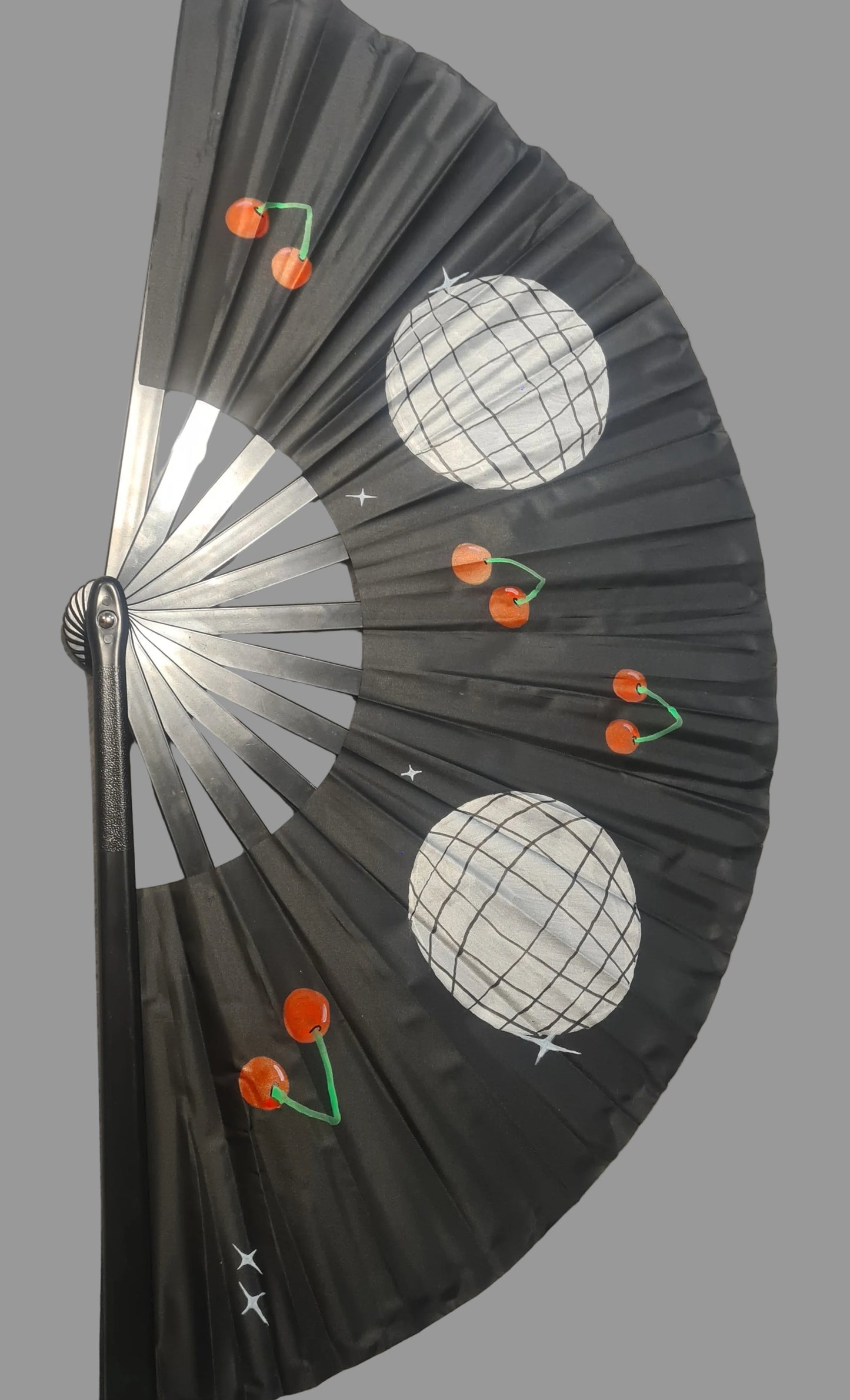 Cherries & DiscoBall Rave Fan