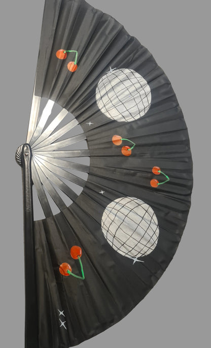 Cherries & DiscoBall Rave Fan