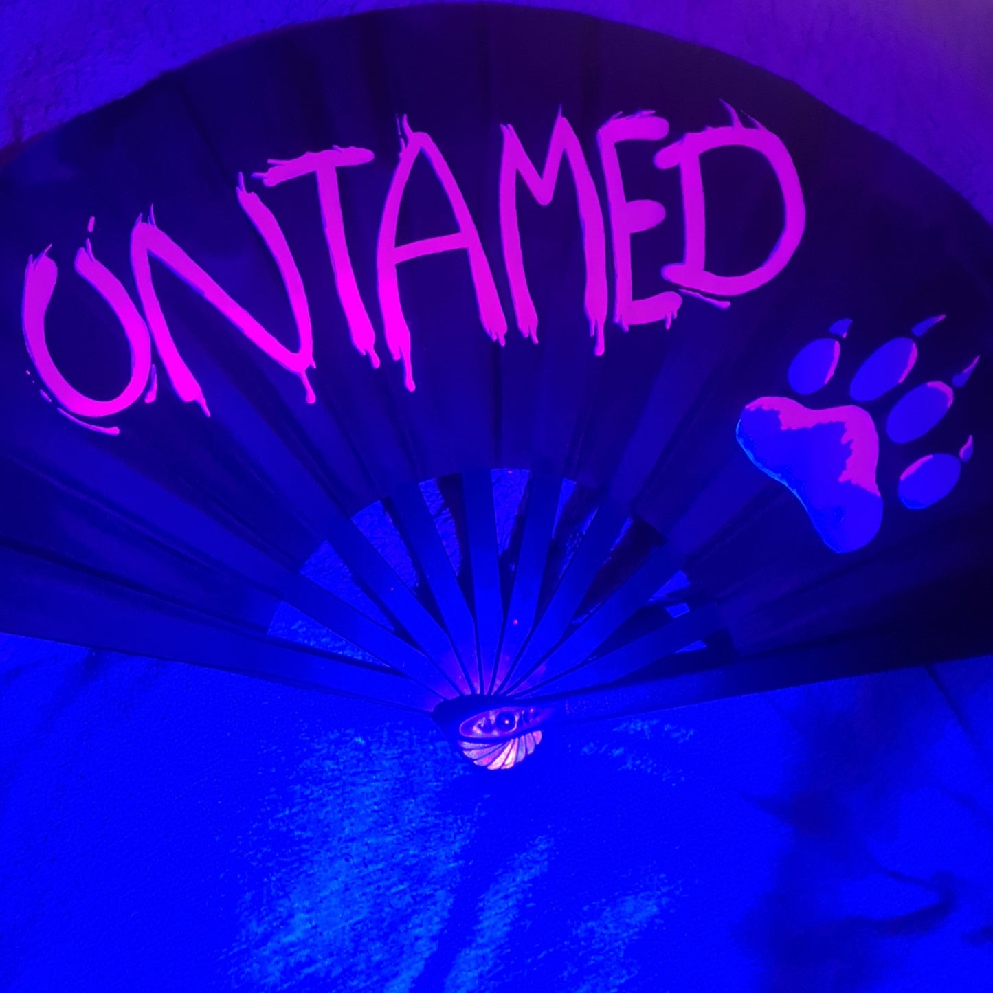 Untamed UV Custom Rave Fan
