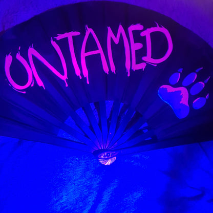 Untamed UV Custom Rave Fan