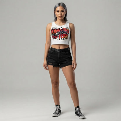 Foulmouthed and Feral Festival Crop Top