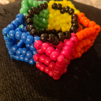 Star Kandi Cuff - Custom Handmade Festival Rave Cuff