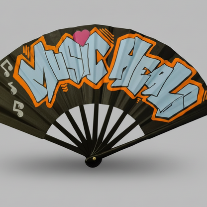 Music Heals UV Rave Fan