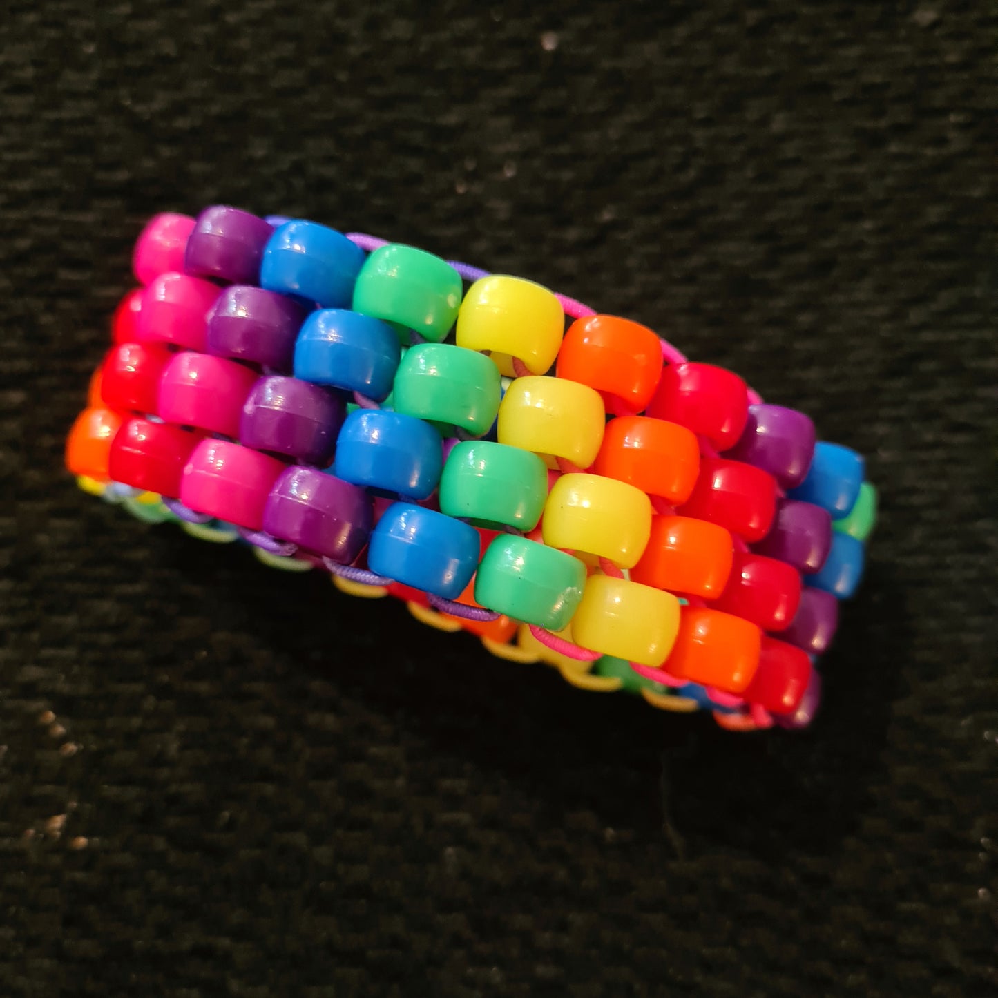 LGBTQ+ Pride Flag Kandi Bracelets - Handmade Festival Bracelets