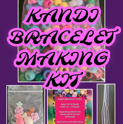 Kandi Bracelet Kit - Makes 6 Bracelets