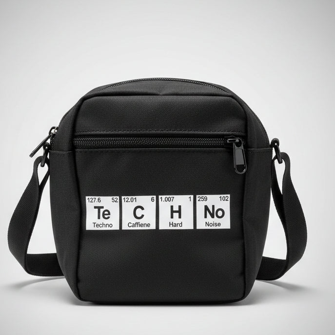 TECHNO Festival Crossbody Bag | Rave Bag | FestEssential Treasures