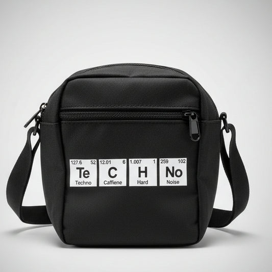 TECHNO Festival Crossbody Bag | Rave Bag | FestEssential Treasures