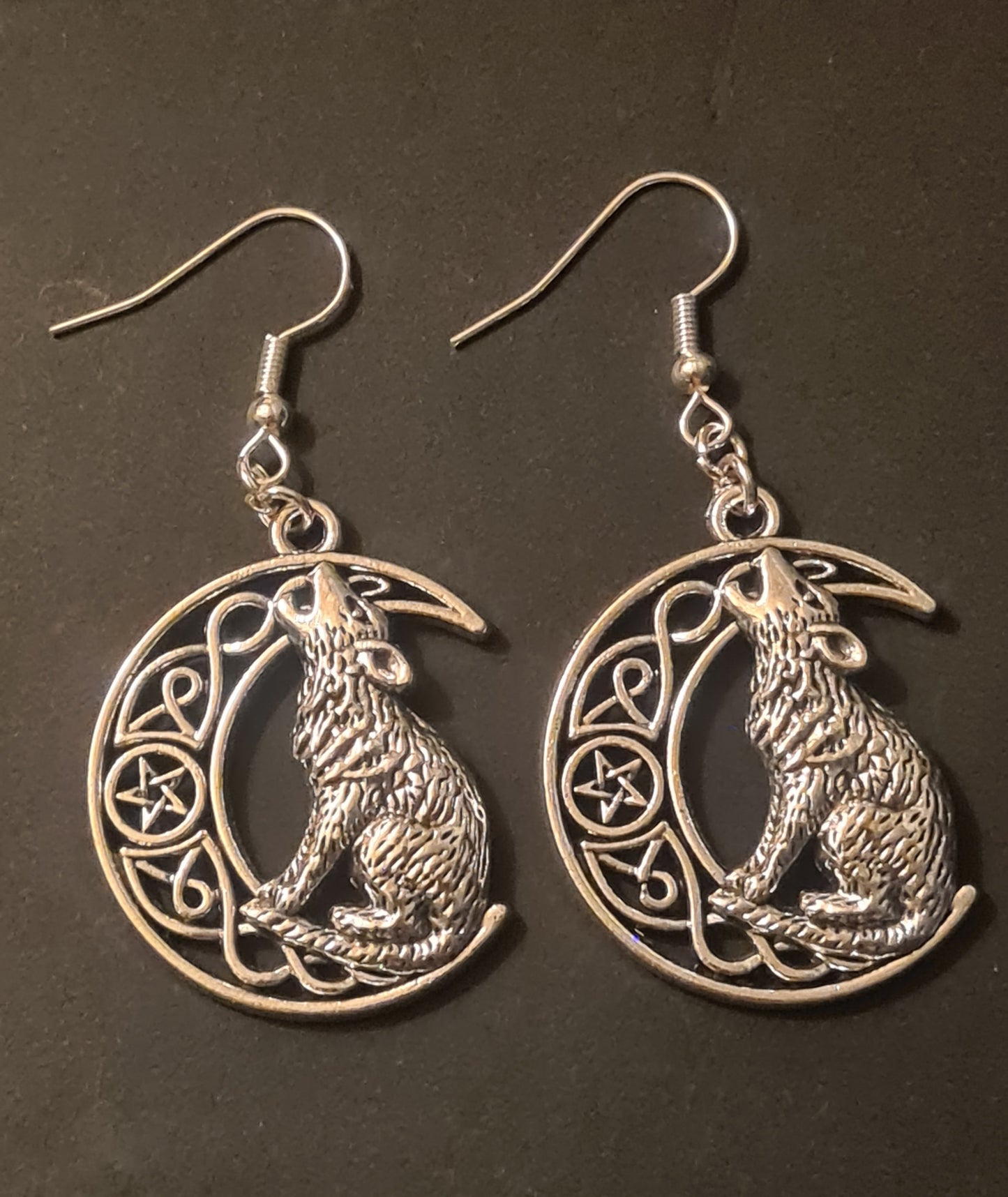 Howling Wolf Earrings