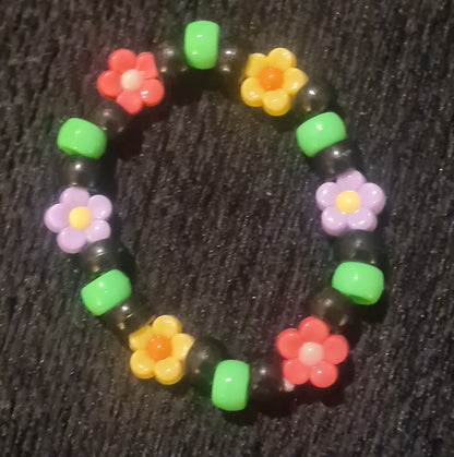 Flower Kandi Bracelets - Handmade Festival Rave Accessory