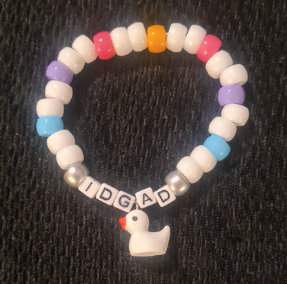 Funny Duck Kandi Bracelets - Handmade Festival Rave Accessory