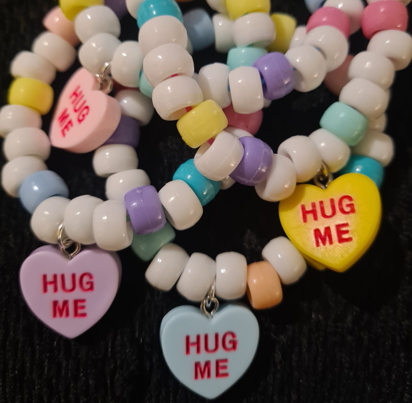 Love Heart Kandi Bracelets