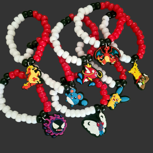Mystery Pokémon Kandi Charm Bracelets