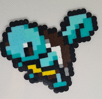 Handmade Pokemon Magnets - Perler Bead Characters (Set of 8)