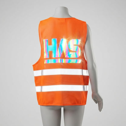HAS Orange Hi Vis Festival Vest – Limited Edition