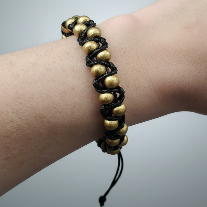 Beaded ZigZag Macrame Bracelets
