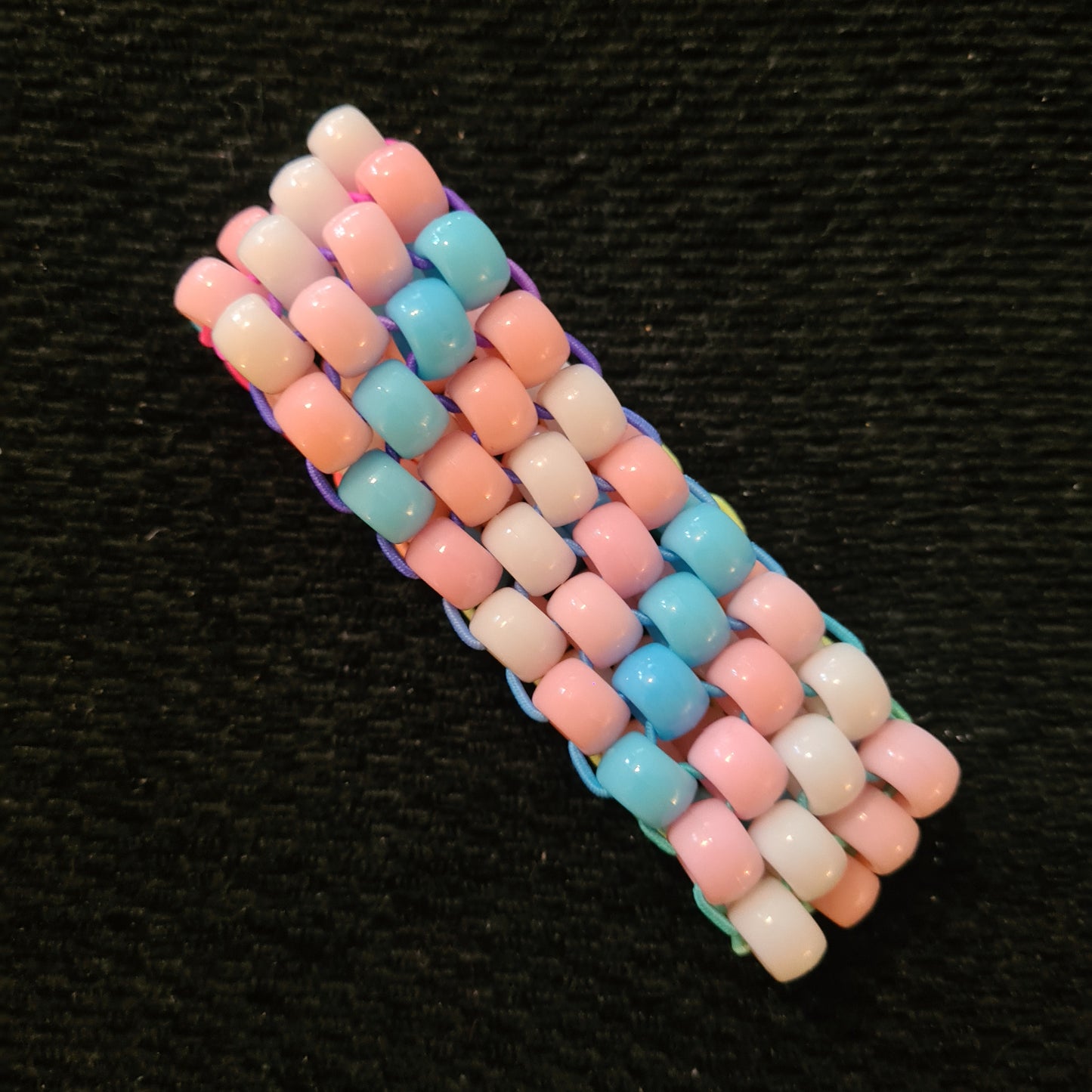 LGBTQ+ Pride Flag Kandi Bracelets - Handmade Festival Bracelets