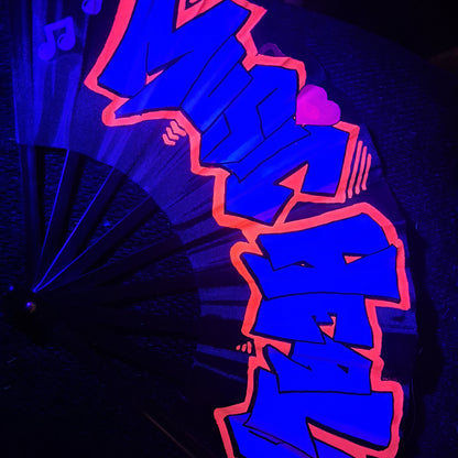 Music Heals UV Rave Fan