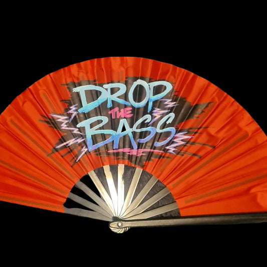 Drop The Bass UV Rave Fan