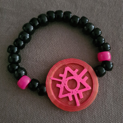 Boomtown Festival UV Reactive Kandi Bracelets