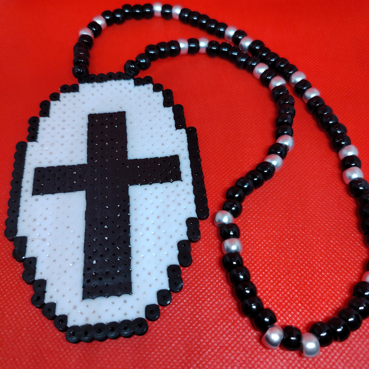Holy Priest Techno Perler Kandi Necklace