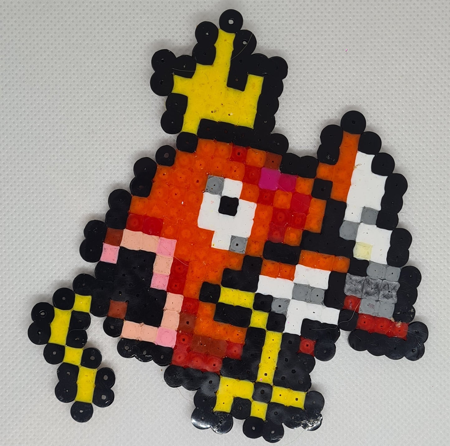 Handmade Pokemon Magnets - Perler Bead Characters (Set of 8)