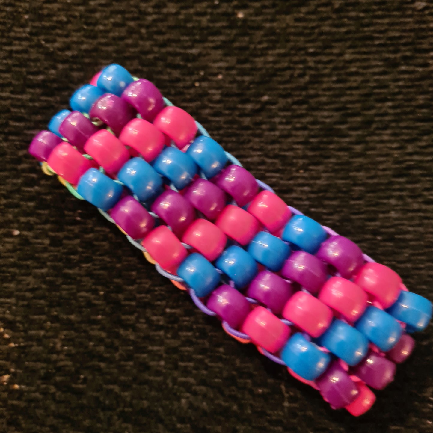 LGBTQ+ Pride Flag Kandi Bracelets - Handmade Festival Bracelets