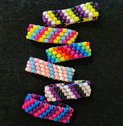 LGBTQ+ Pride Flag Kandi Bracelets - Handmade Festival Bracelets