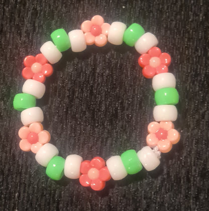 Flower Kandi Bracelets - Handmade Festival Rave Accessory