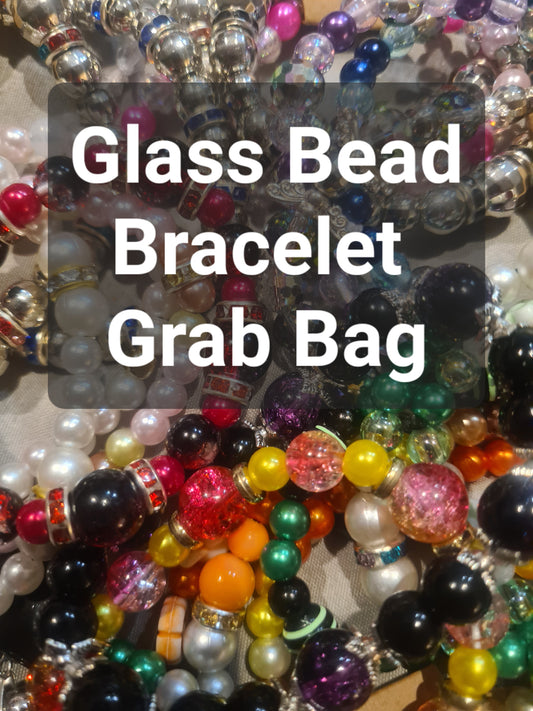 Glass Bead Bracelet Grab Bag