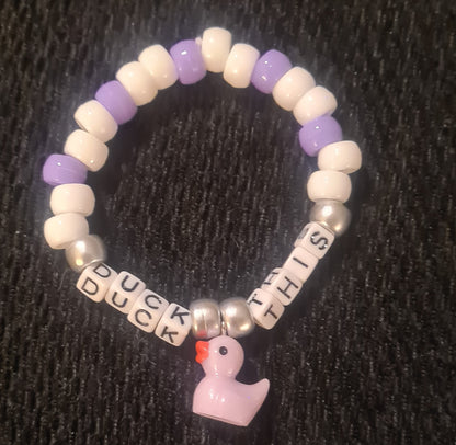 Funny Duck Kandi Bracelets - Handmade Festival Rave Accessory