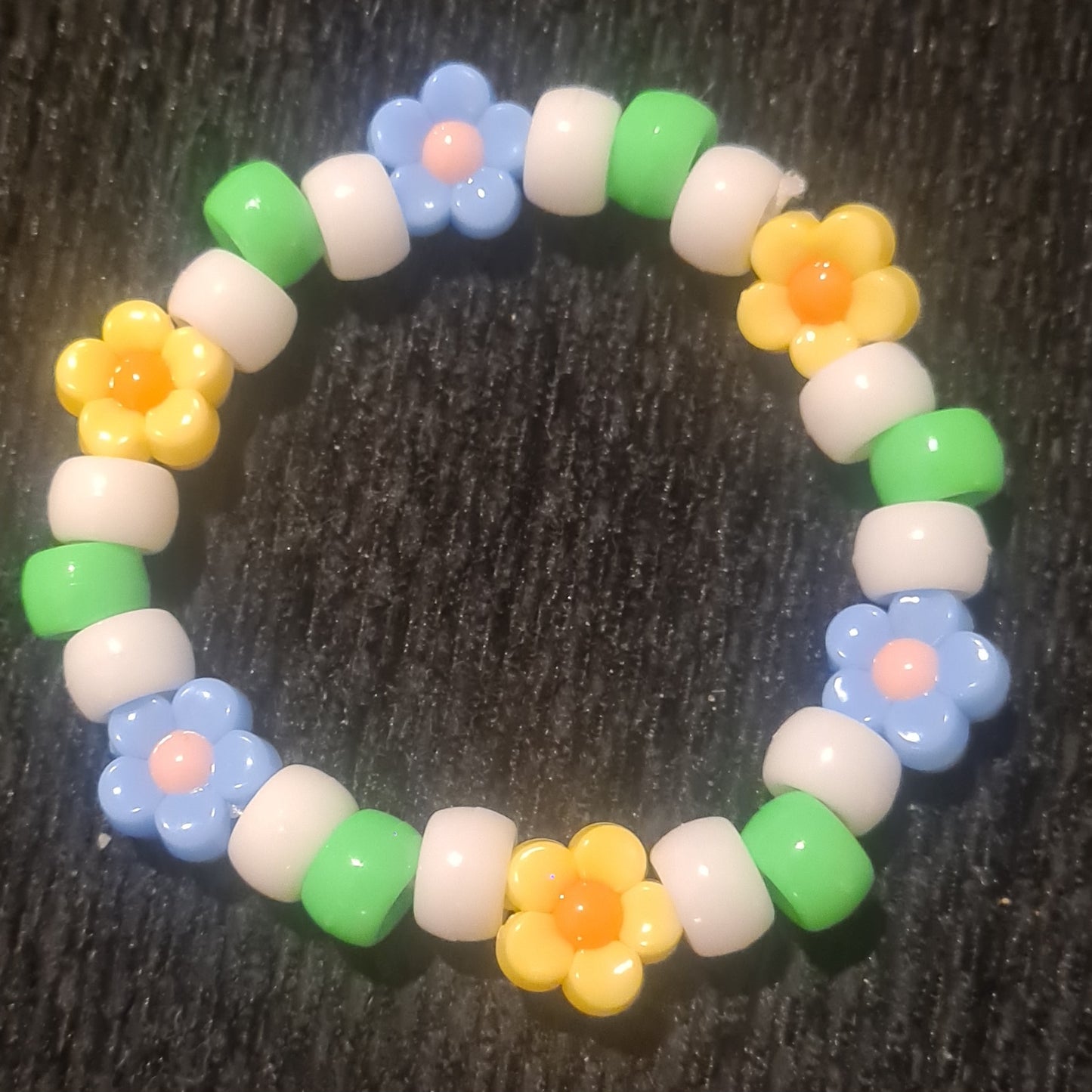 Flower Kandi Bracelets - Handmade Festival Rave Accessory