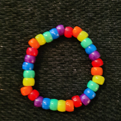 LGBTQ+ Pride Flag Kandi Bracelets - Handmade Festival Bracelets